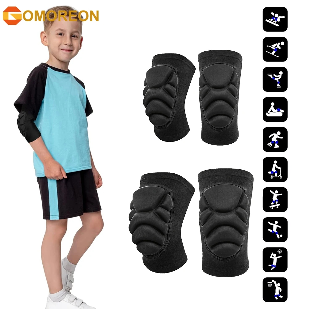 Cycling Protective Gear Kids - Knee and Elbow Pads for Kids