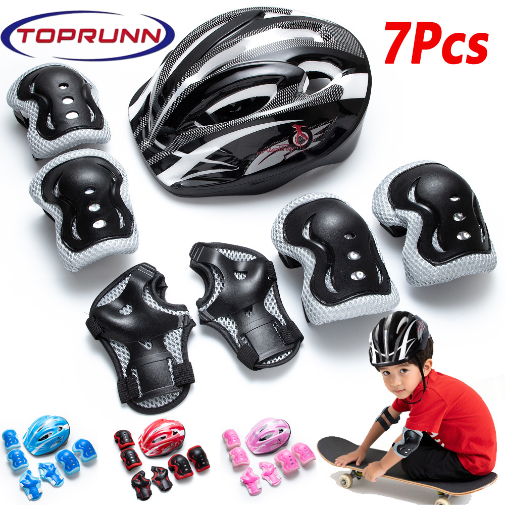 Cycling Protective Gear Kids - 7 in 1 Kids Protective Gear