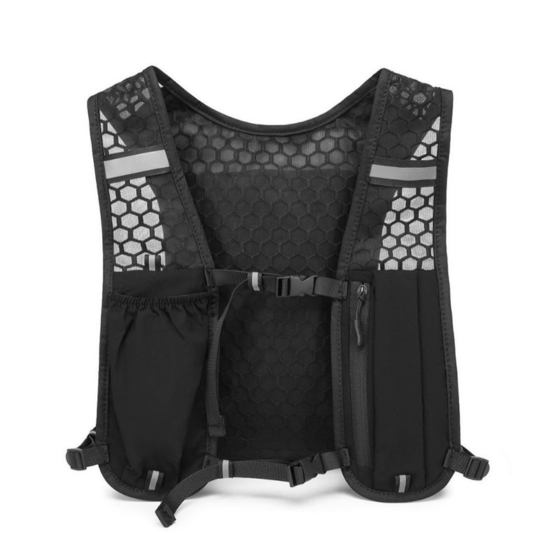 Reflective Cycling Vest - Reflective Breathable Running Vest Adjustable Sports