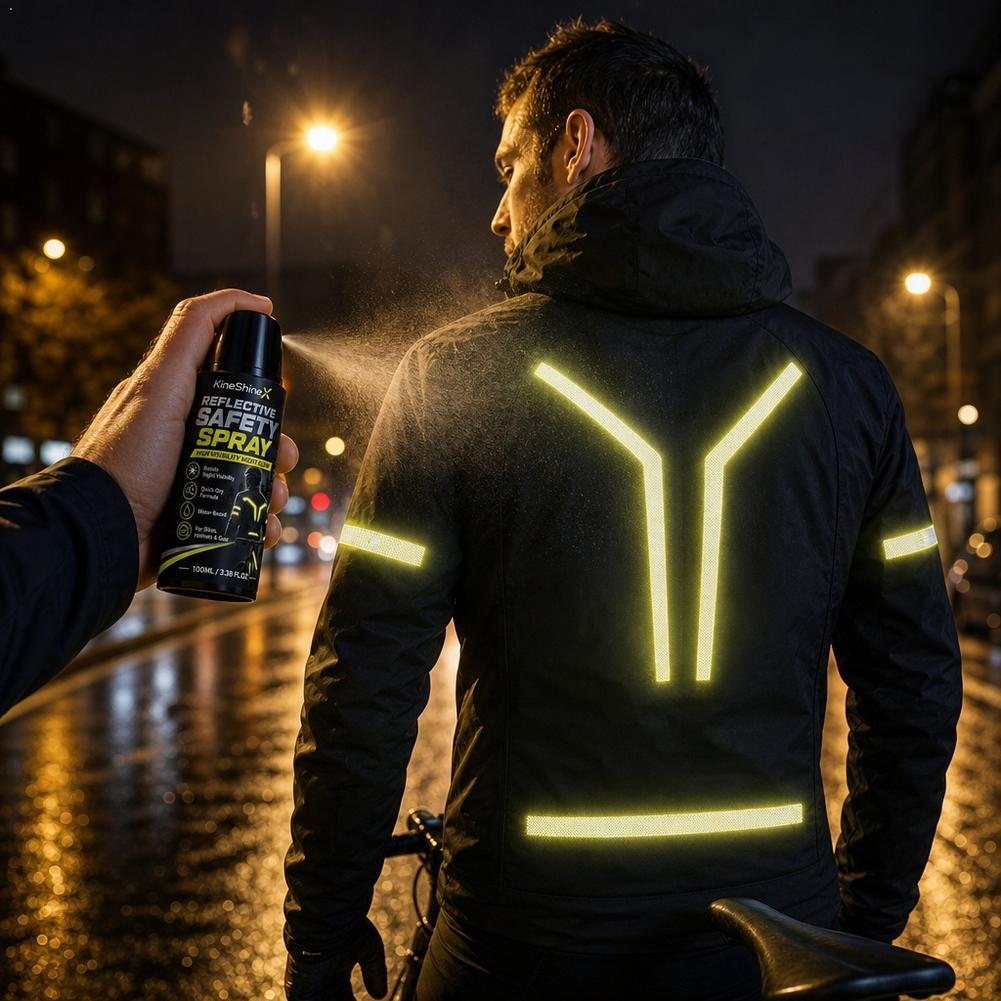 Cycling High Gear - Night Reflective Safety Spray High Visibility