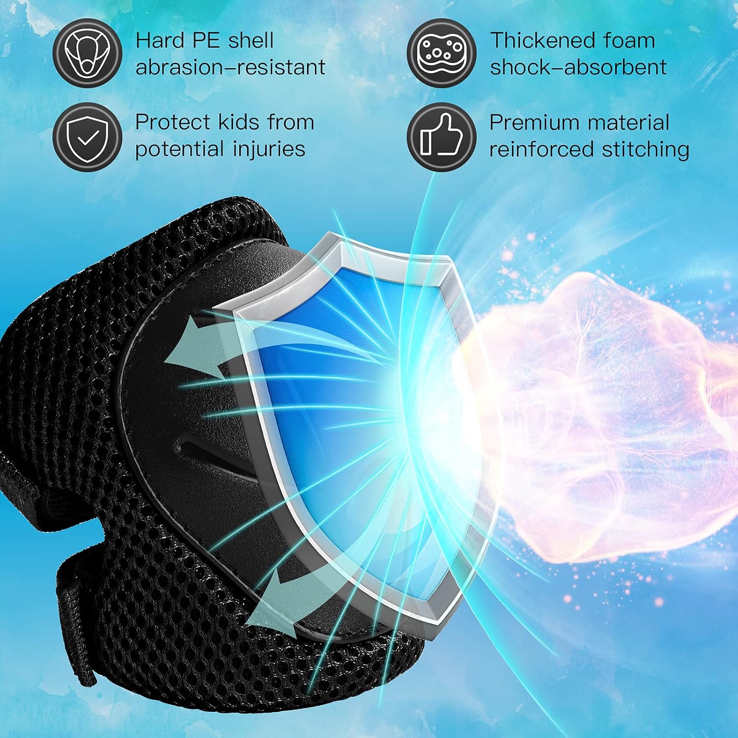 6PCS Kids Protective Gear Set  - Cycling Protective Gear Kids review and price