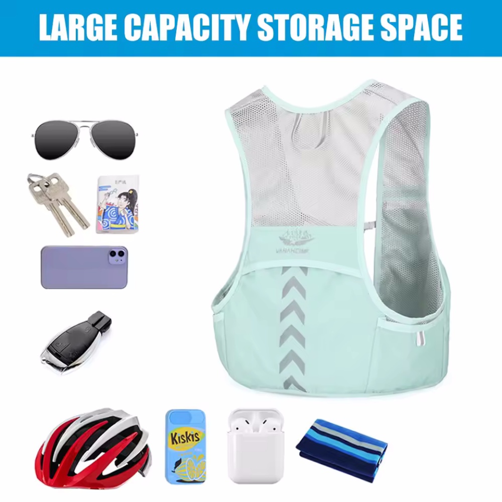 Reflective Running Vest Hydrat - Reflective Cycling Vest review and price