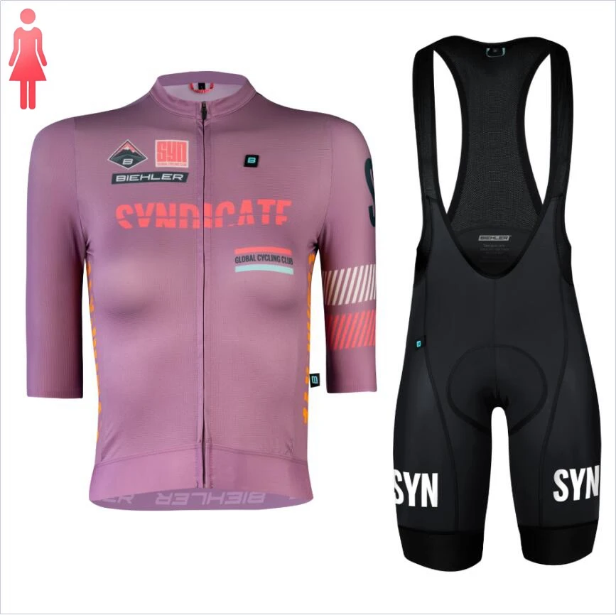 SYN Purple short sleeve Jersey - Cycling Gear Lycra review and price