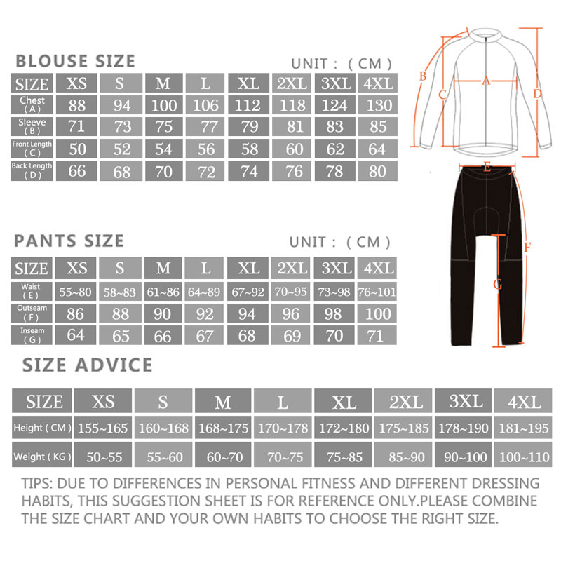 New 2026 Winter Fleece Pro Wie - Cycling Gear Leaderboard review and price
