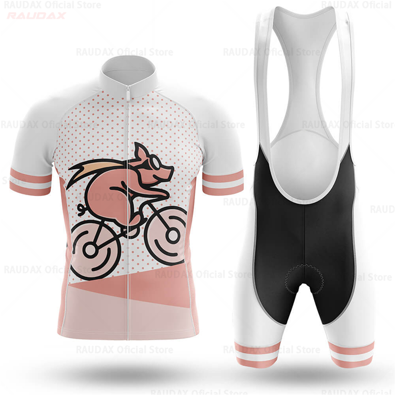 Men's Funny Pig Cartoon Anime  - Cycling Gear Lycra review and price