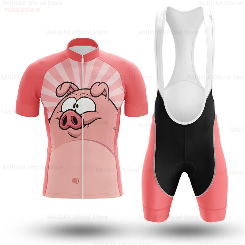 Men's Funny Pig Cartoon Anime  - Cycling Gear Lycra review and price