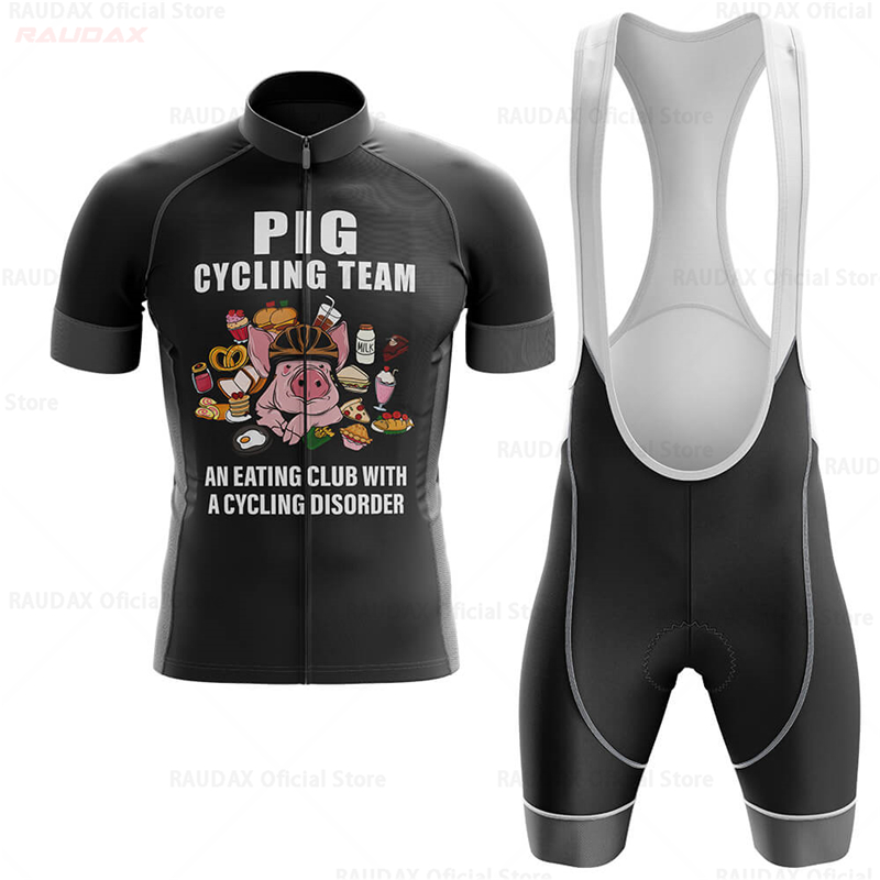 Men's Funny Pig Cartoon Anime  - Cycling Gear Lycra review and price