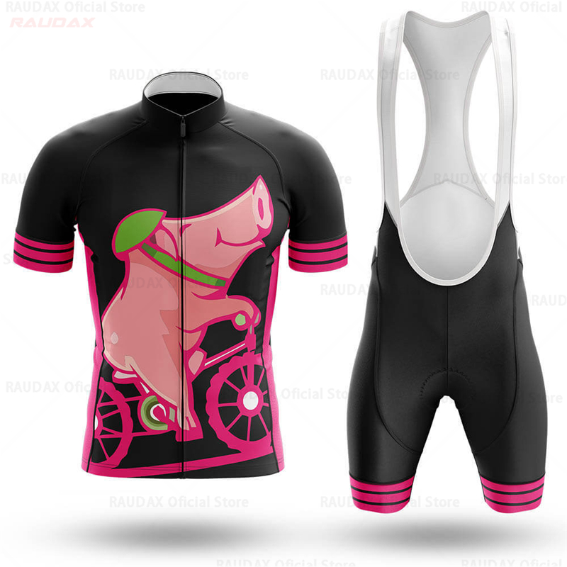 Men's Funny Pig Cartoon Anime  - Cycling Gear Lycra review and price