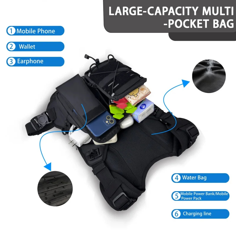 ​High-Quality Tactical Vest Ch - Reflective Cycling Vest review and price