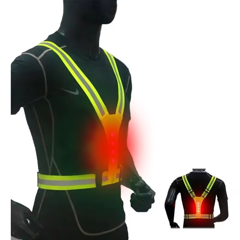 LED Running Vest Reflective Gl - Reflective Cycling Vest review and price
