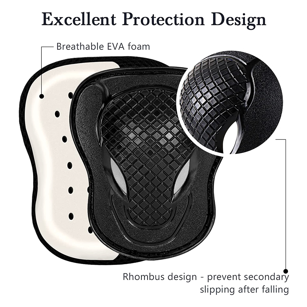 GOMOREON 6Pcs/Set Kids Safety  - Cycling Protective Gear Kids review and price