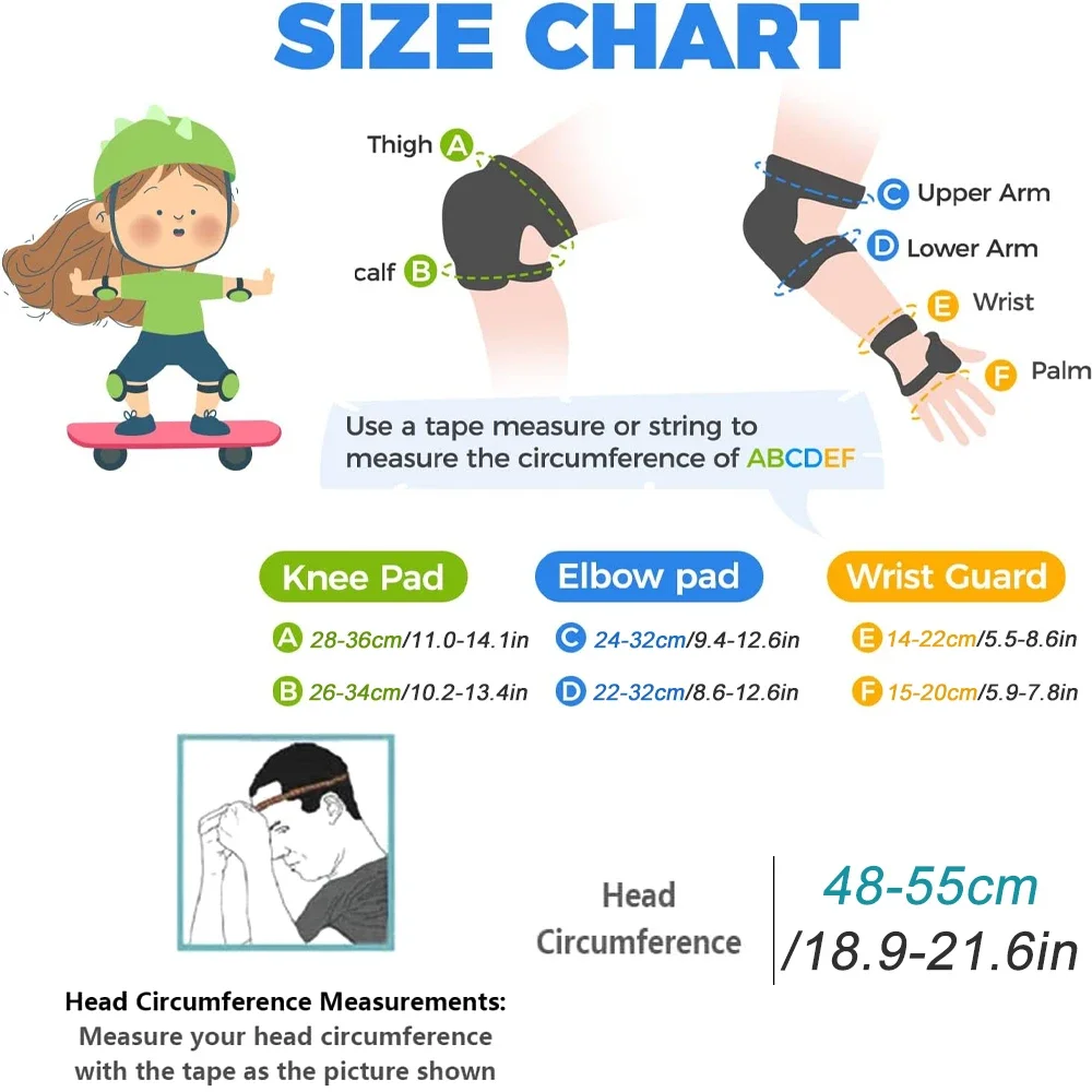 Kids Bike Helmet Knee Elbow Wr - Cycling Protective Gear Kids review and price