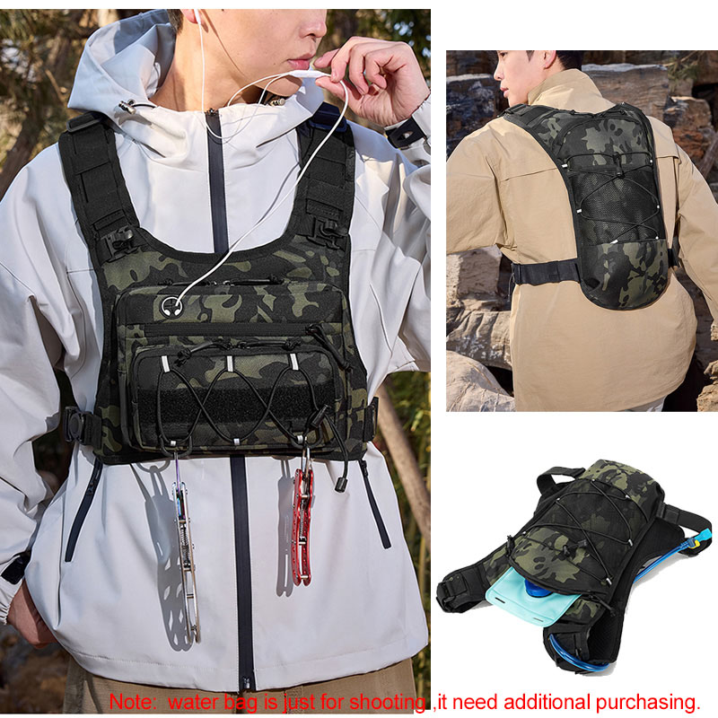 Tactical Bag Front Chest Rig V - Reflective Cycling Vest review and price