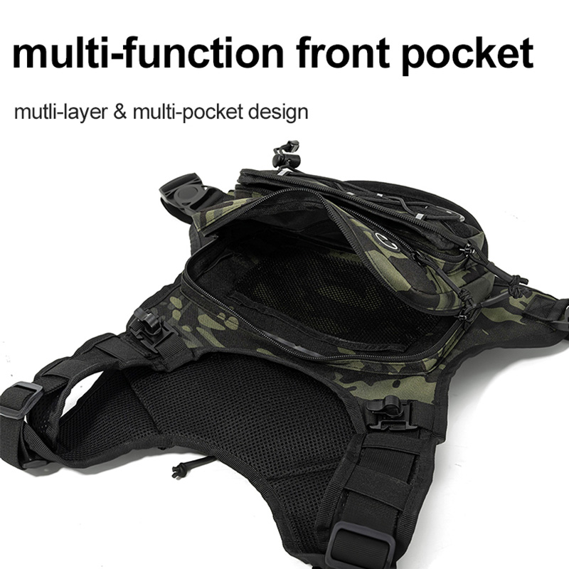 Tactical Bag Front Chest Rig V - Reflective Cycling Vest review and price
