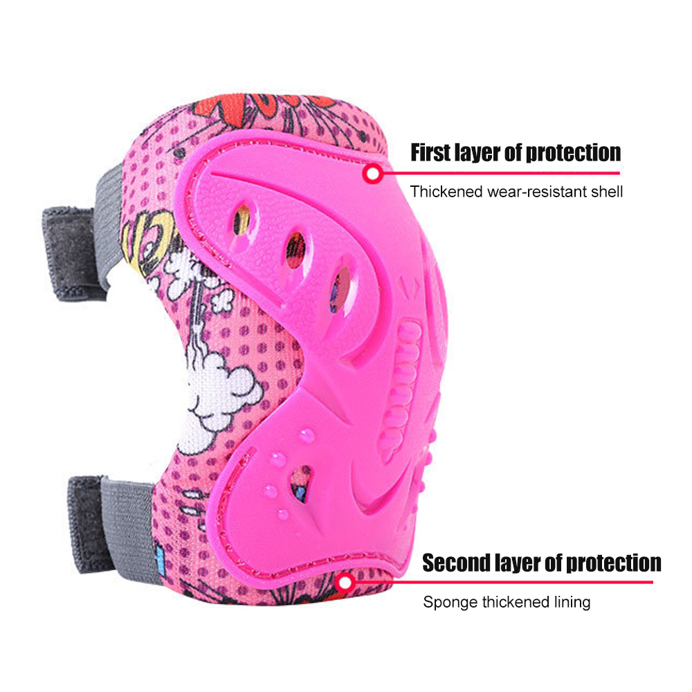 6Pcs Kids 3-12 Years Knee Elbo - Cycling Protective Gear Kids review and price